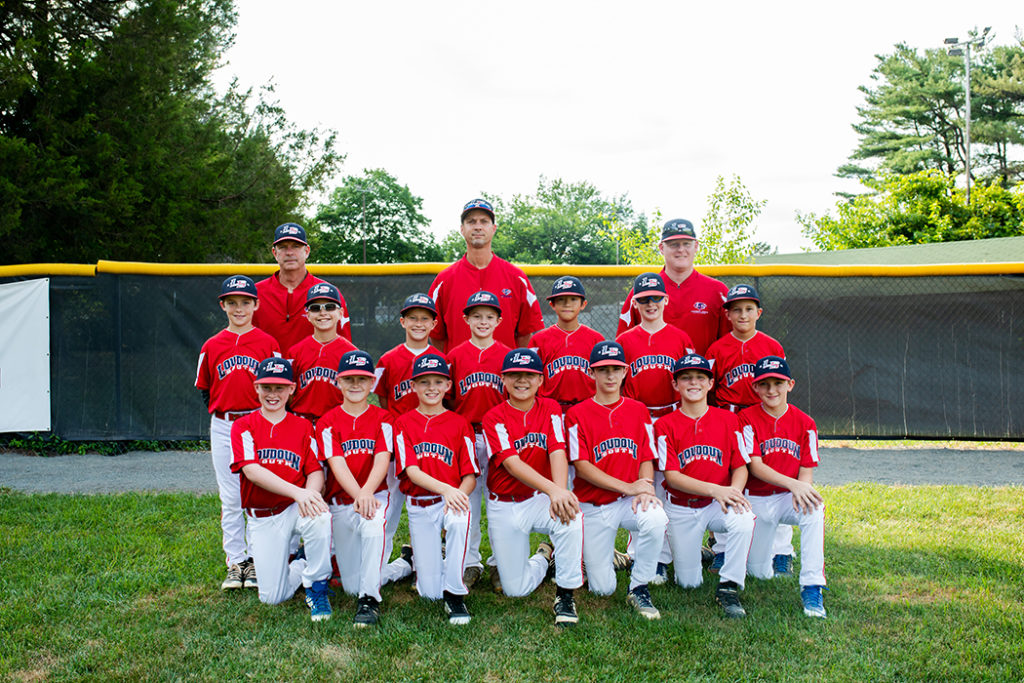 Loudoun County Virginia Photographer Little League Baseball Champions